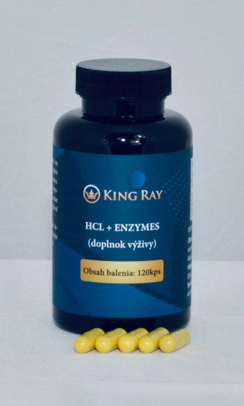 Kingray HCL + enzymy 120kps