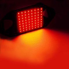 Fototerapeutický přístroj proti bolesti zad (červené LED 660nm 128 diod a infra LED 880nm 64 diod)