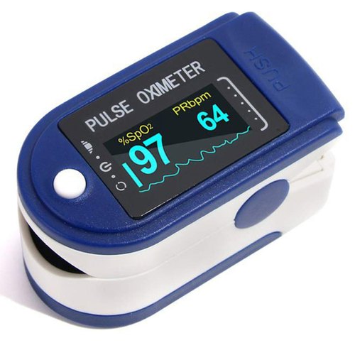 Contec blue oximeter (heart rate, SpO2)