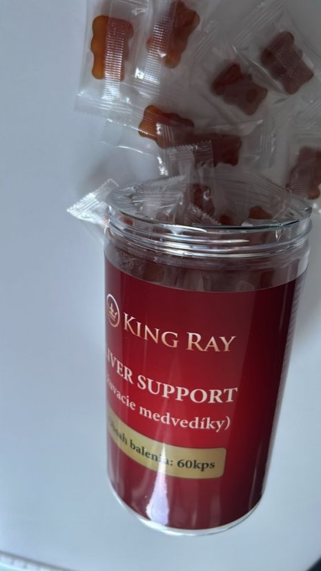 Liver Support -Gumové Medvídci na podporu jater 60kps GUMMIES