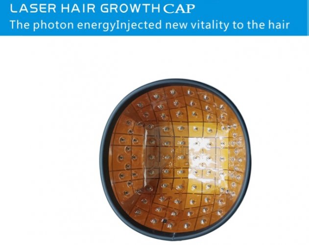 Laserová helma na podporu rastu vlasov